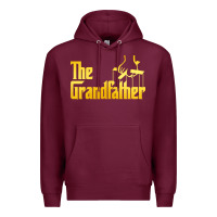 Burgundy the grandfather essential Premium Hoodie - linhVisuals