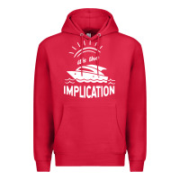 Cardinal the implication its always sunny in philadelphia Premium Hoodie - linhVisuals