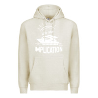 Oatmeal Heather the implication its always sunny in philadelphia Premium Hoodie - linhVisuals