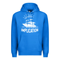 True Royal the implication its always sunny in philadelphia Premium Hoodie - linhVisuals