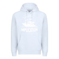 White the implication its always sunny in philadelphia Premium Hoodie - linhVisuals
