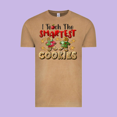 I Teach The Smartest Cookies Vintage Tee Designed By Lillyallendesigns