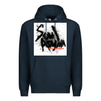Navy soul asylum Premium Hoodie - linhVisuals