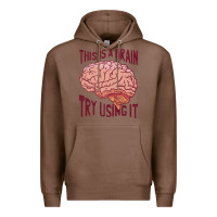 Chestnut Brain Premium Hoodie - linhVisuals