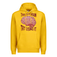 Lemon Brain Premium Hoodie - linhVisuals