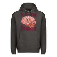 Smoke Brain Premium Hoodie - linhVisuals