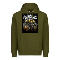 Army Green soul asylum Premium Hoodie - linhVisuals