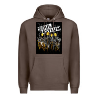 Coffee soul asylum Premium Hoodie - linhVisuals