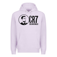 Lilac cristian #ronaldo Premium Hoodie - linhVisuals