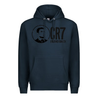 Navy cristian #ronaldo Premium Hoodie - linhVisuals