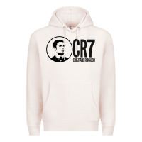 Pale Pink cristian #ronaldo Premium Hoodie - linhVisuals