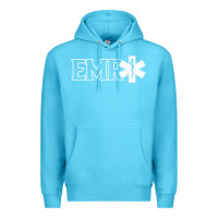 Ocean Blue emr ambulance ems emt emergency medical responder t shirt Premium Hoodie - linhVisuals