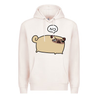Pale Pink no pug Premium Hoodie - linhVisuals