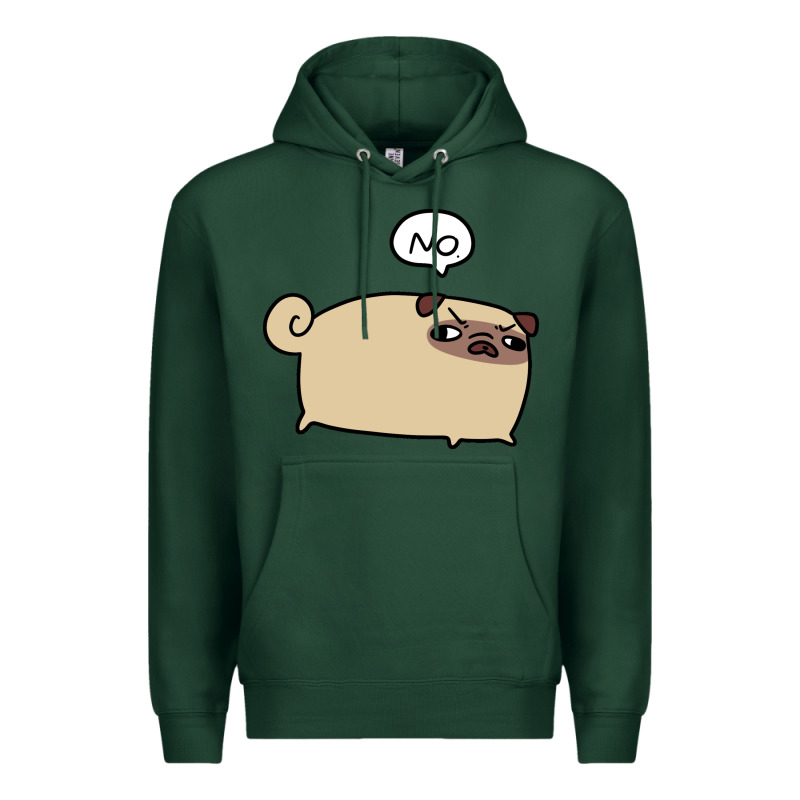 No Pug Premium Hoodie by linhVisuals | Teevron