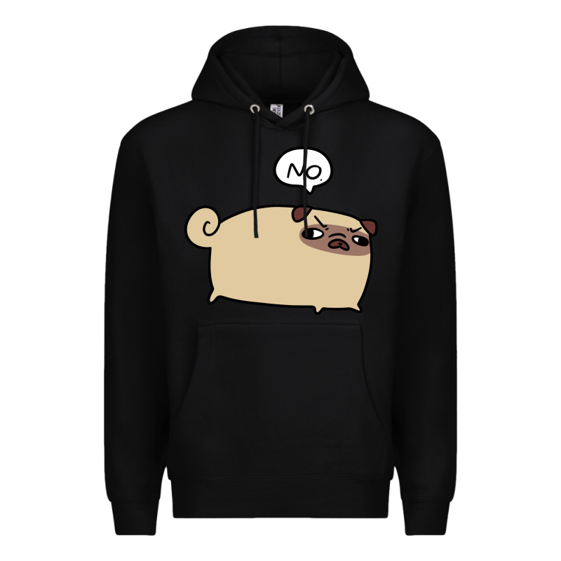 No Pug Premium Hoodie by linhVisuals | Teevron