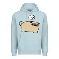 Blue Mist no pug Premium Hoodie - linhVisuals