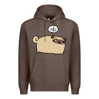 Coffee no pug Premium Hoodie - linhVisuals