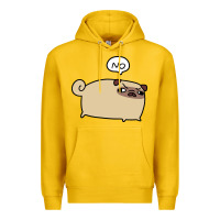 Lemon no pug Premium Hoodie - linhVisuals