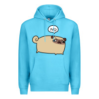 Ocean Blue no pug Premium Hoodie - linhVisuals