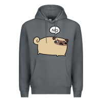 Rock no pug Premium Hoodie - linhVisuals