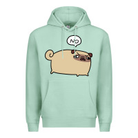 Seafoam no pug Premium Hoodie - linhVisuals