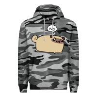 Slate Camo no pug Premium Hoodie - linhVisuals