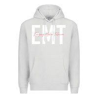 Dove Grey emt emergency medical technician ems first responder medic sweatshirt Premium Hoodie - linhVisuals