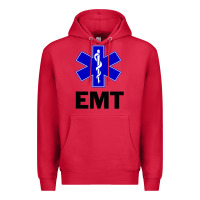 Cardinal emt ems paramedic star of life caduceus t shirt Premium Hoodie - linhVisuals