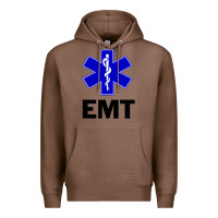 Chestnut emt ems paramedic star of life caduceus t shirt Premium Hoodie - linhVisuals
