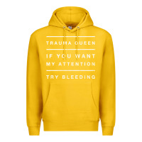Lemon emt hoodie funny trauma queen attention bleeding fun gift Premium Hoodie - linhVisuals