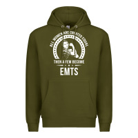 Army Green emt shirts for women  emt pullover hoodie Premium Hoodie - linhVisuals
