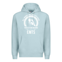 Blue Mist emt shirts for women  emt pullover hoodie Premium Hoodie - linhVisuals