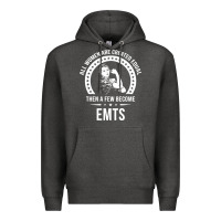 Charcoal Heather emt shirts for women  emt pullover hoodie Premium Hoodie - linhVisuals