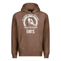 Chestnut emt shirts for women  emt pullover hoodie Premium Hoodie - linhVisuals