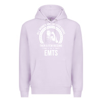 Lilac emt shirts for women  emt pullover hoodie Premium Hoodie - linhVisuals