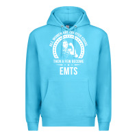 Ocean Blue emt shirts for women  emt pullover hoodie Premium Hoodie - linhVisuals