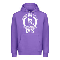 Purple emt shirts for women  emt pullover hoodie Premium Hoodie - linhVisuals