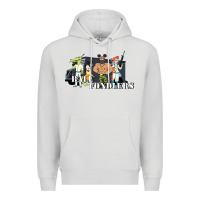 Dove Grey ball fondlers Premium Hoodie - linhVisuals