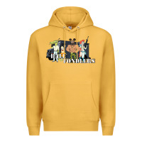 Mustard ball fondlers Premium Hoodie - linhVisuals