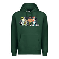 Sports Green ball fondlers Premium Hoodie - linhVisuals