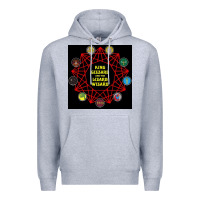 Heather Grey king gizzard & the lizard wizard Premium Hoodie - linhVisuals