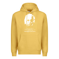 Antique Gold albert einstein quote1 Premium Hoodie - linhVisuals