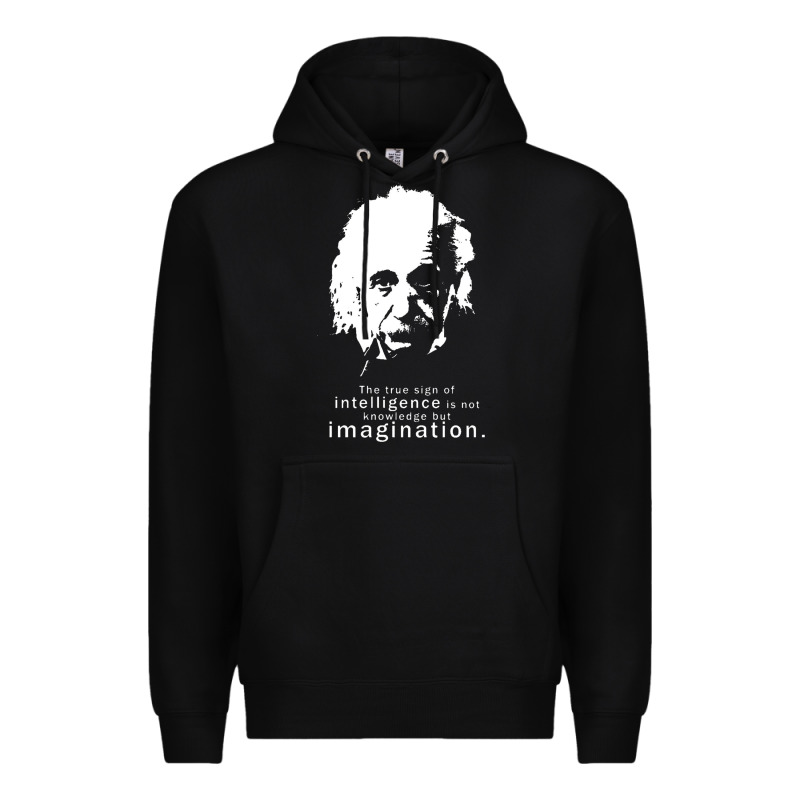 Albert Einstein Quote1 Premium Hoodie by linhVisuals | Teevron