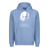 Colony Blue albert einstein quote1 Premium Hoodie - linhVisuals