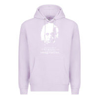 Lilac albert einstein quote1 Premium Hoodie - linhVisuals