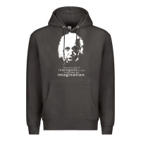 Smoke albert einstein quote1 Premium Hoodie - linhVisuals
