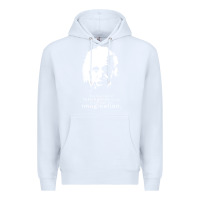 White albert einstein quote1 Premium Hoodie - linhVisuals