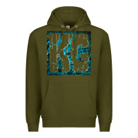 Army Green king gizzard Premium Hoodie - linhVisuals