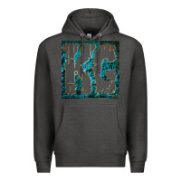 Charcoal Heather king gizzard Premium Hoodie - linhVisuals