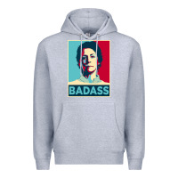 Heather Grey carol peletier badass the walking dead Premium Hoodie - linhVisuals